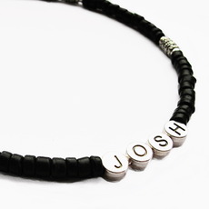 Image for Josh - Boys personalised surfer style necklace
